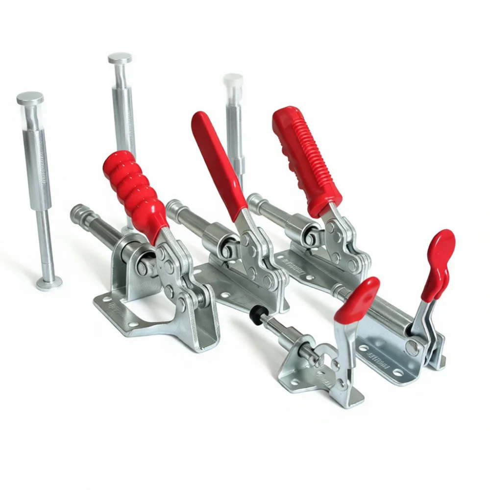 GH301A Push Pull Toggle Clamp Quick Release Fixture Tool For Welding Machine Assembly Woodworking Workholding Clamps Device