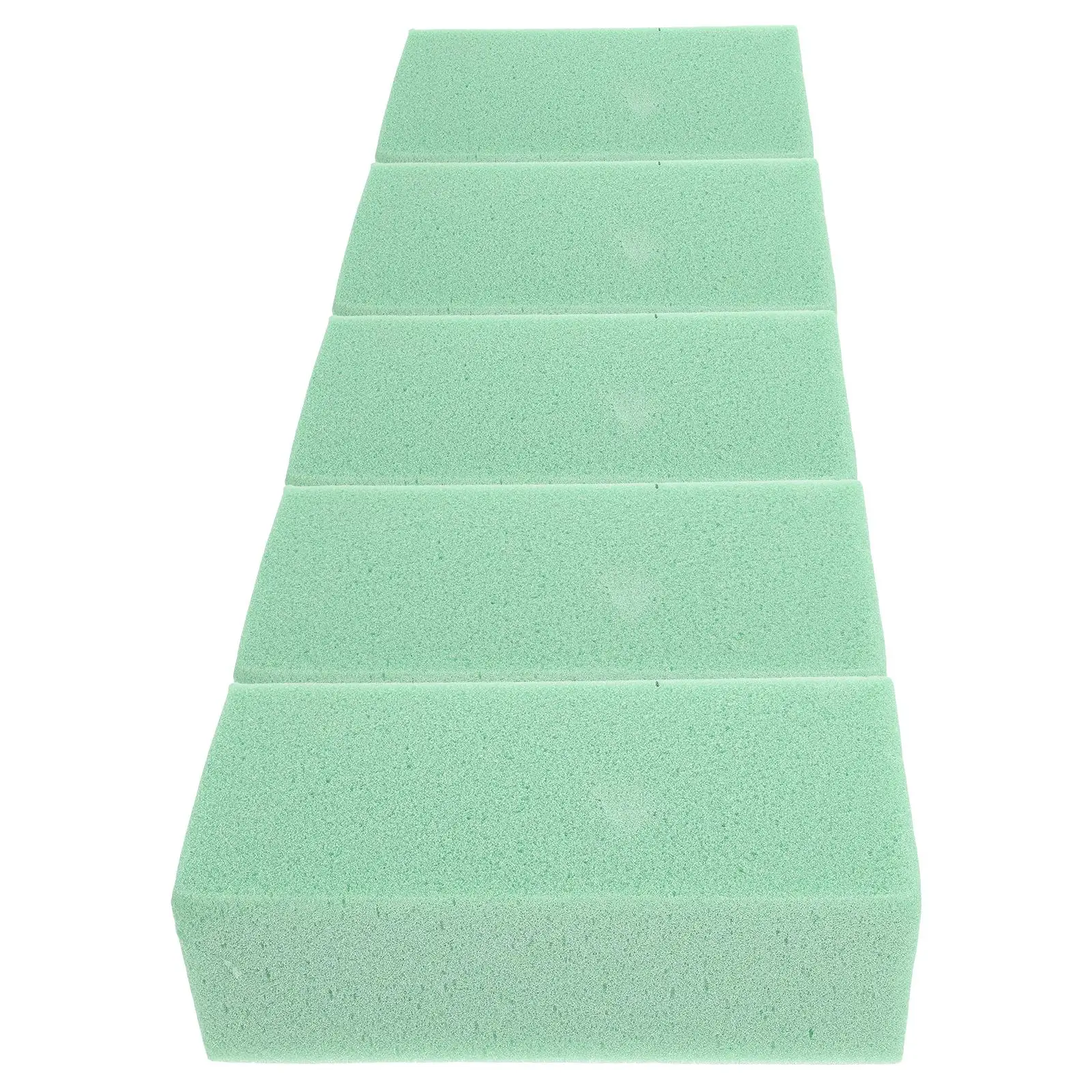 

6pcs Dry Flower Mud Foam Board Artificial Floral Supplies for DIY Crafts Gray High Density Elastic Tear Resistance Arrangement
