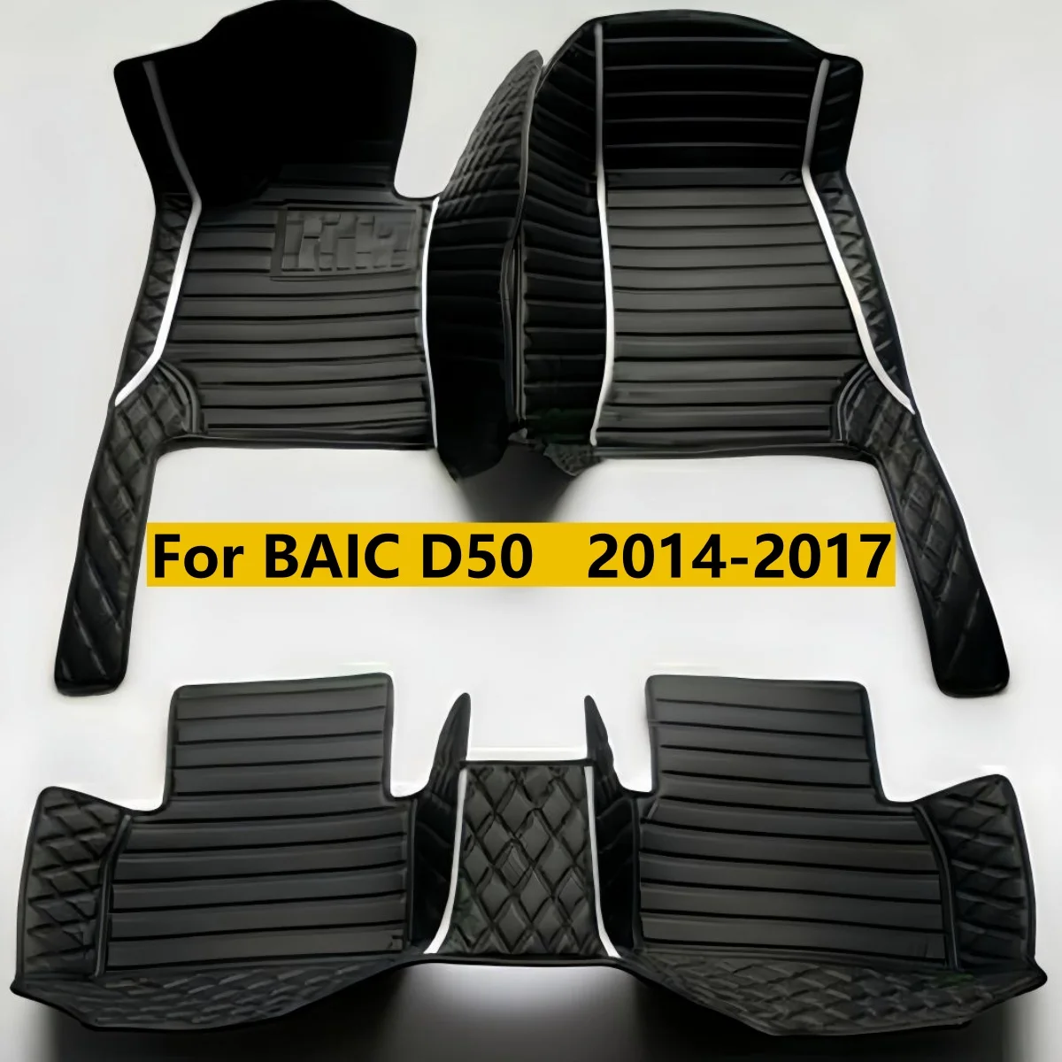 

Автомобильные коврики для BAIC D50 2014 2015 2016 2017, ковры, кожаный коврик, прочные коврики, комплект антикладок