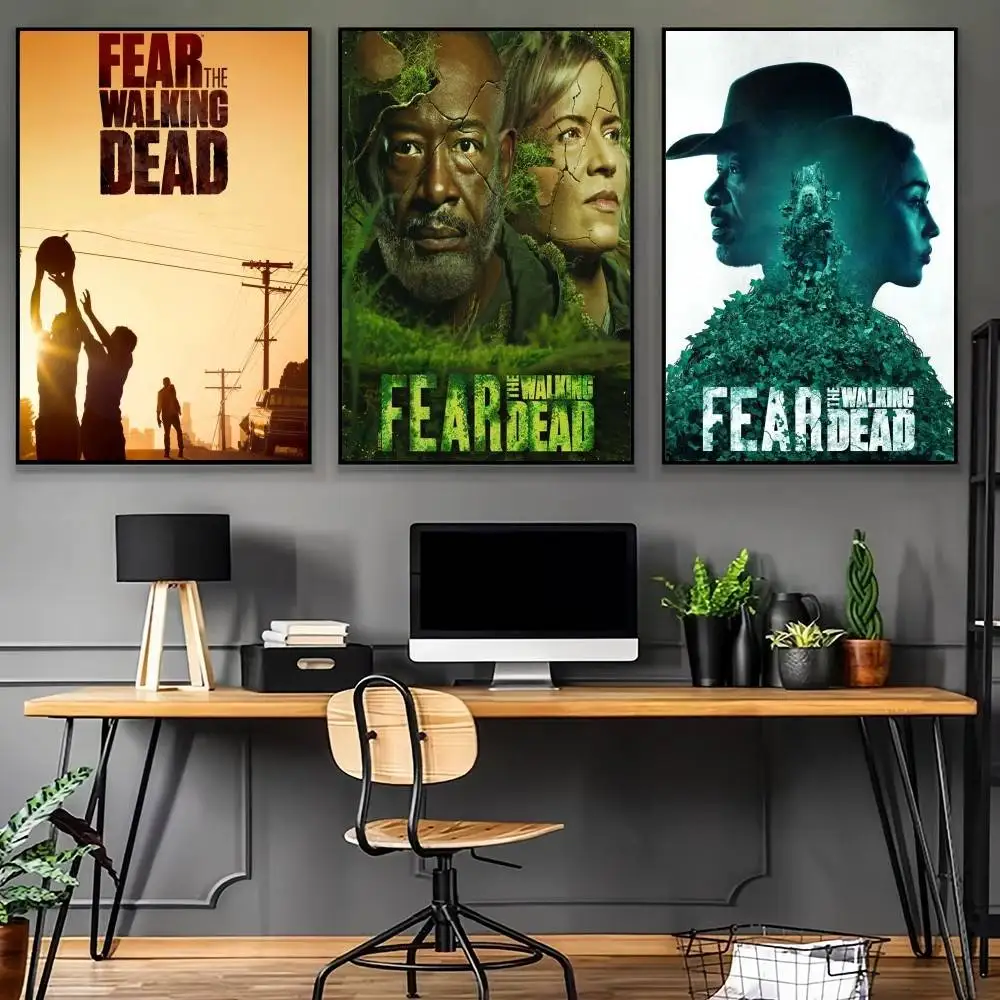 TV Fear the Walking Dead Poster Gallery Home Decoration Wall Stickers Living Room Bedroom Gifts