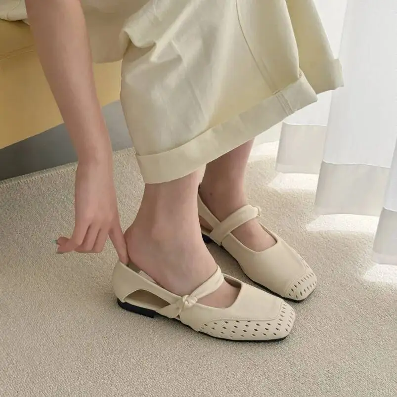 

Балетки, летние сандалии, новая модная женская обувь-балетки Мэри Джейн