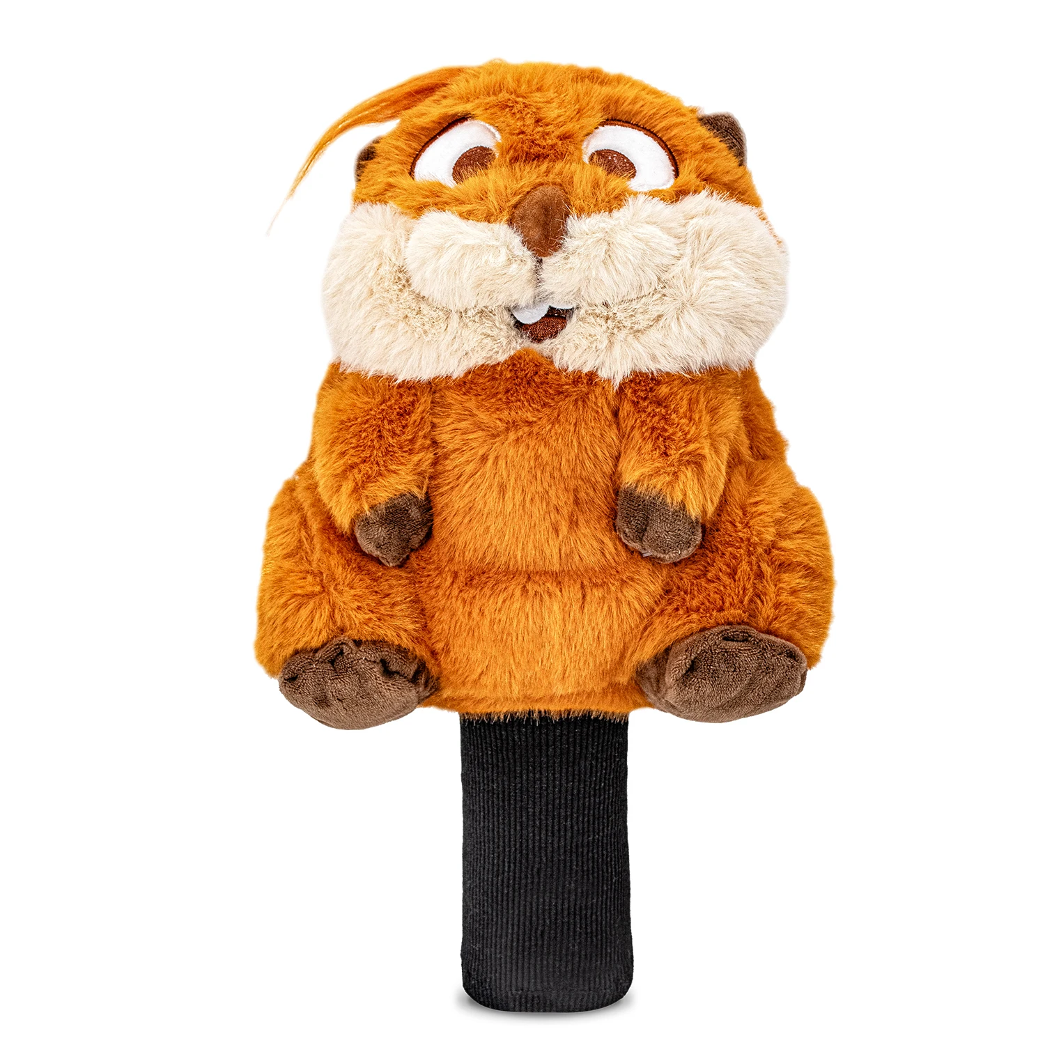 1PC Marmot Style Golf Bag With Drawstring Closure, Portable Durable PU Material Golf Ball Pouch with Drawstring