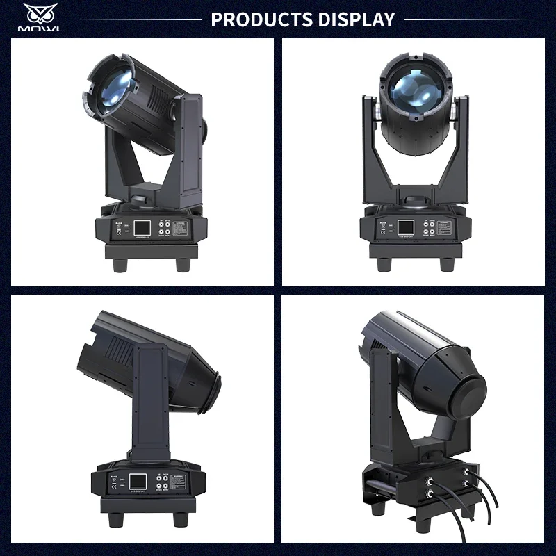 Waterproof IP65 350W 380W 440W 470W DMX Rotating Sky Beam Moving Head Light for Outdoor Stage Concert