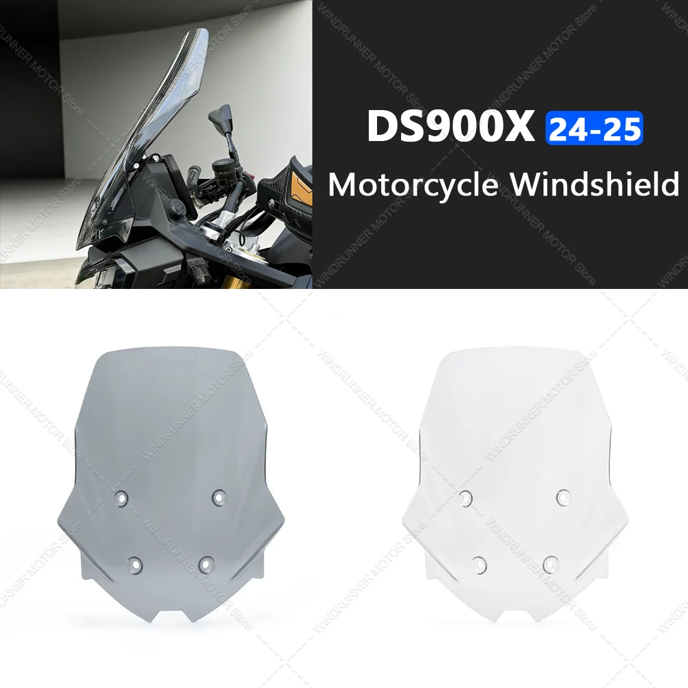 

For DS900X 2024 2025 Motorcycle Accessories Wind Deflector Motorcycle Front Fairing Windscreen Windshields Covers DS900X