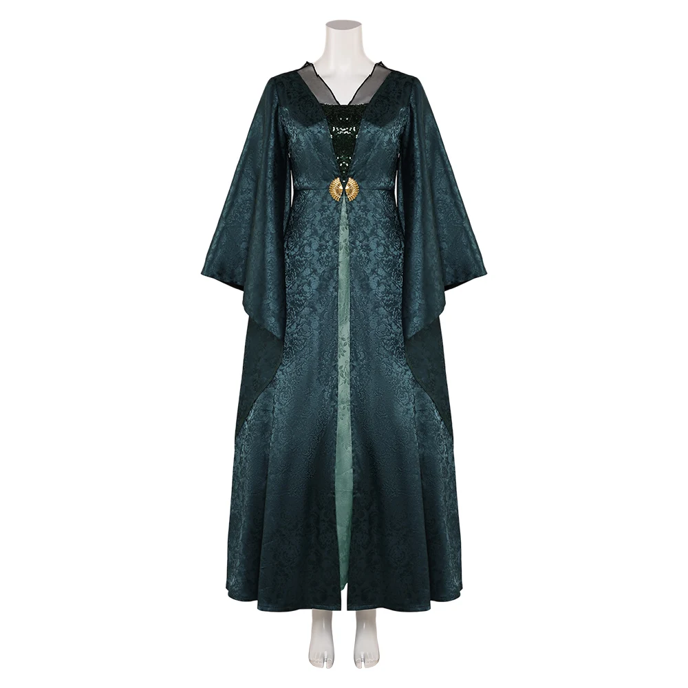 Dragon Helaena Cosplay Robe Dress Costume The Dragon Season 2 Cosplay Cloak Disguise For Women Adult Halloween Carnival Suit