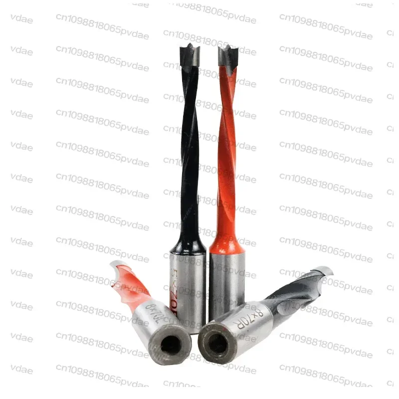 10PCS High Quality Total Length 70/57mm Carbide Crown Dowel Drill Bits For Woodworking Machinery Tools