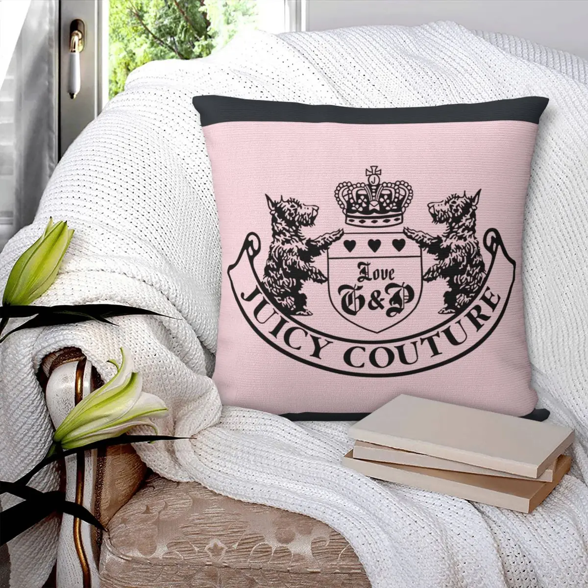 Juicy Couture 1 Pillow Case Pillow Cover Body Pillow Pillow Cases Pillow Case Decorative