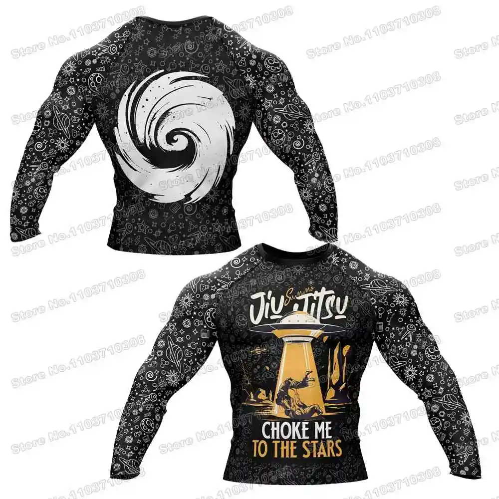 

Galaxy Choke Короткие WWF Рашгард Серфинг Джерси Пляжные рубашки Купальники Шорты для спортзала для дайвинга MMA BJJ Мужские комплекты для фитнеса для джиу-джитсу