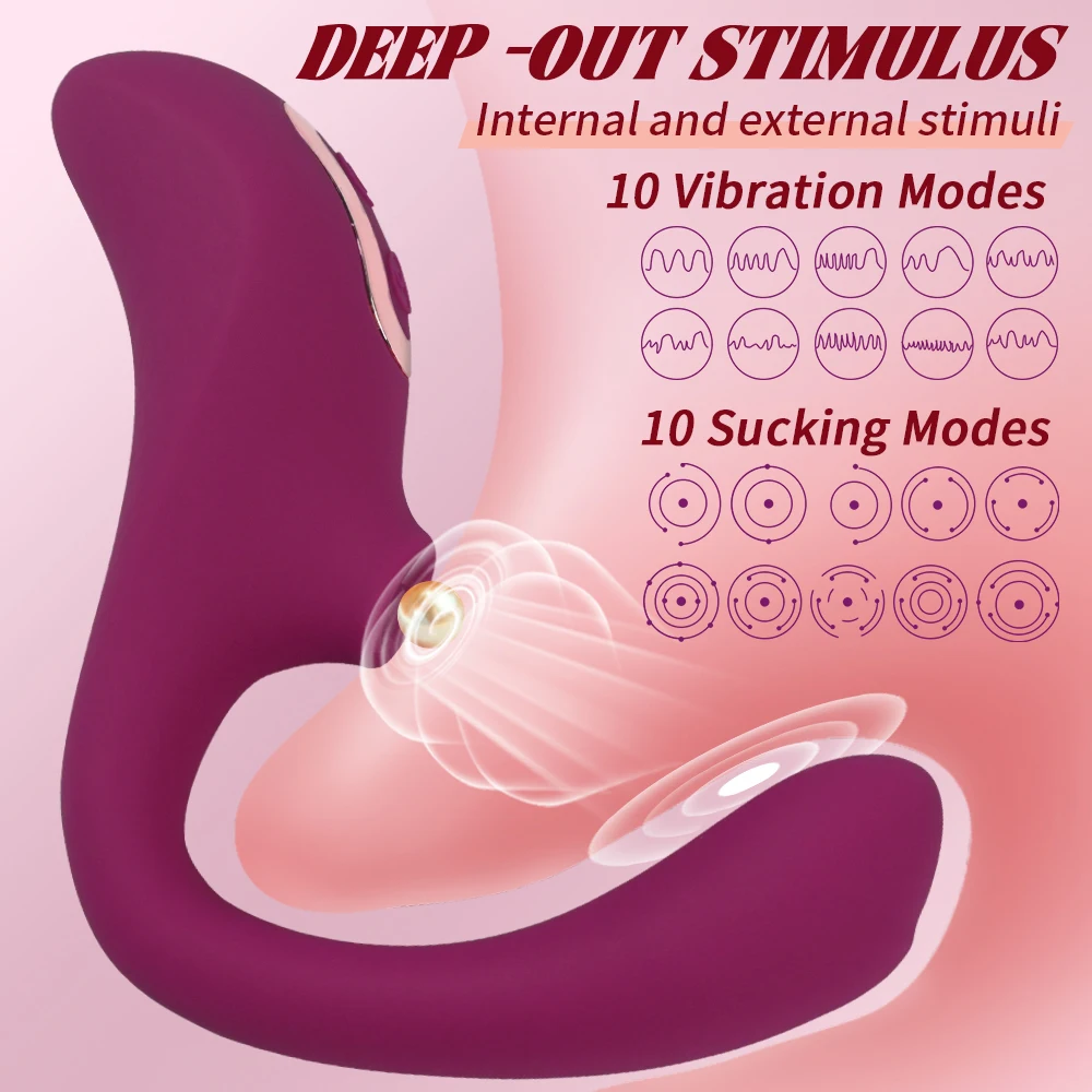 Clit Sucker Vibrator for Women Sucking G-Spot Stimulator Vagina Vibrator Female Masturbator Adult Goods Sex Toy for Women 18+ - Image 3