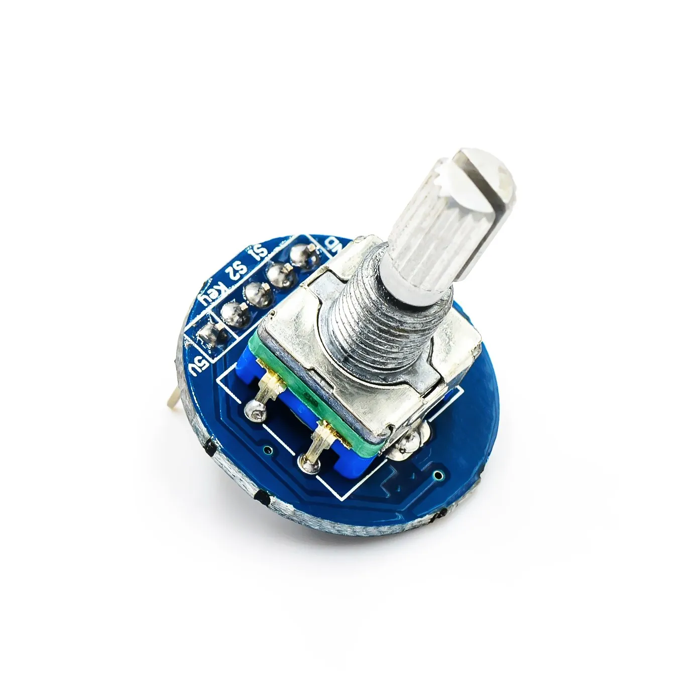 Rotary Encoder Module for Arduino Brick Sensor Development Round Audio Rotating Potentiometer Knob Cap EC11