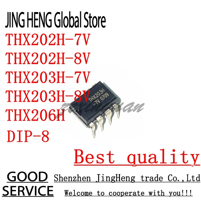 10 Uds THX202H-7V THX202H-8V THX202H THX203H-7V THX203H-8V THX203H THX206H DIP-8 chip de potencia de Cocina de Inducción