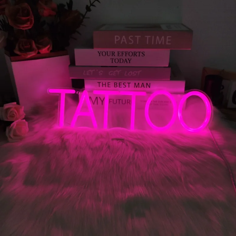 Tattoo Neon Sign LED Neon Signs for Wall Decor Artistic Studio Wall Art Led Neon Light for Tattoo