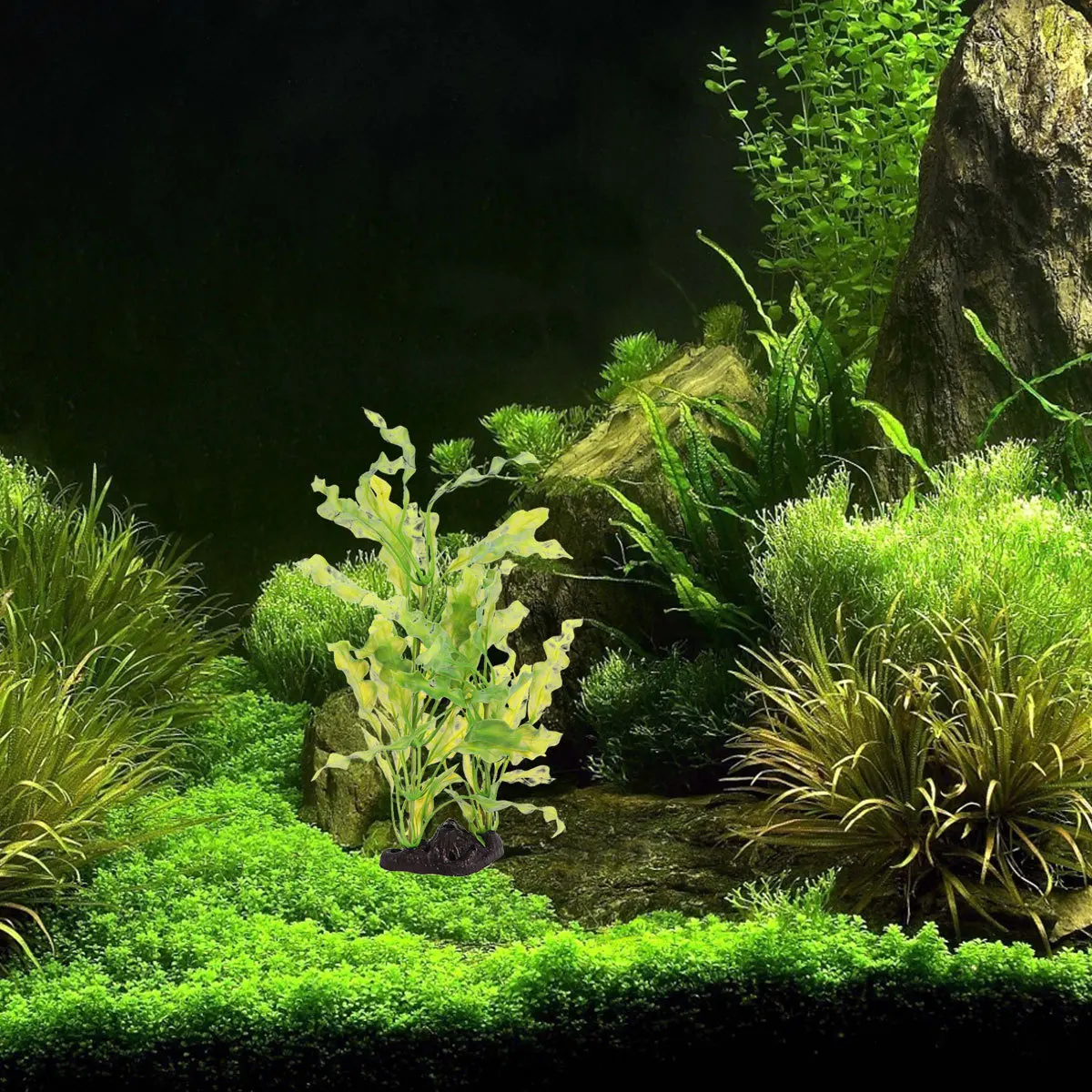 

Artificial Fish Tank Aquarium Decoration Realistic Durable Plastic Water Plants for Fresh Saltwater