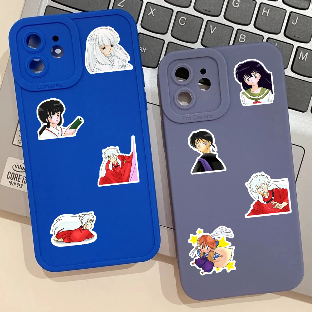 40pcs Inuyasha Stickers Can Be Used For Decoration Such As Thermos Cups, Wall Refrigerators, Computer Mirrors, Envelopes, Etc