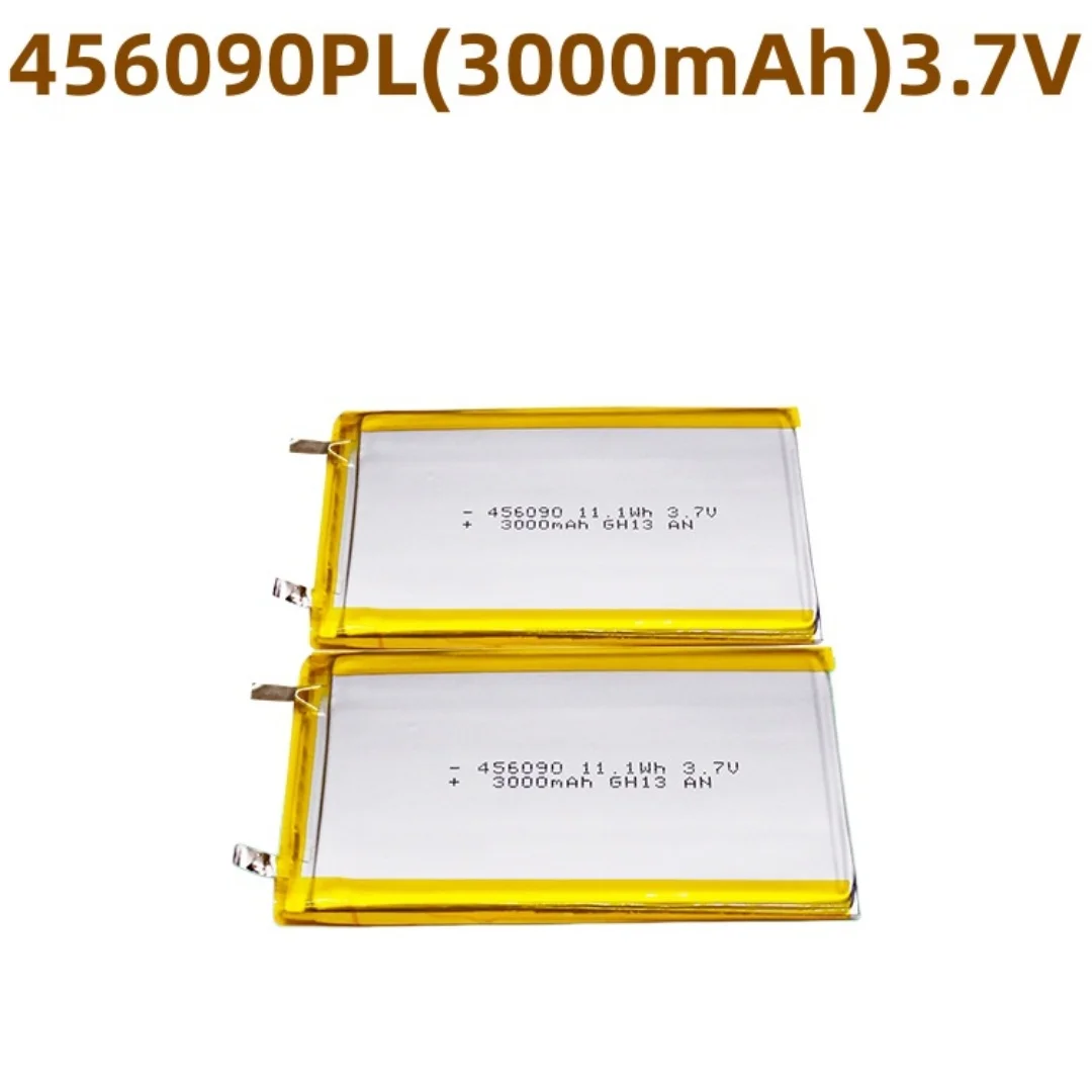 Polymer Lithium Battery 456090 3.7V 3000mAh for Tablet Power Bank Back Clip & Equipment