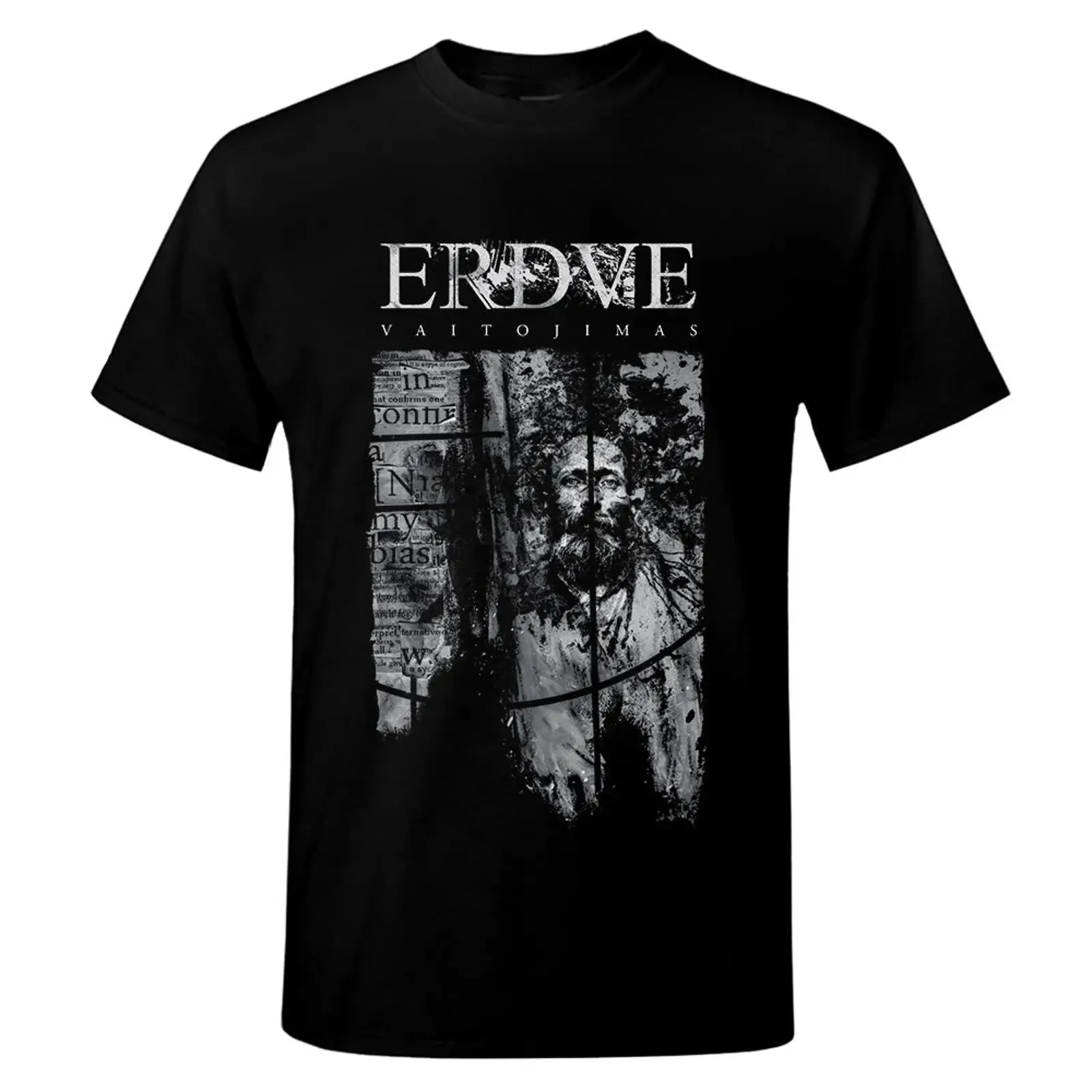 Erdve Confirmation Bias T Shirt vintage Washed Breathable Casual Stretched streetwear Soft Top For Everyday Wear Comfortable
