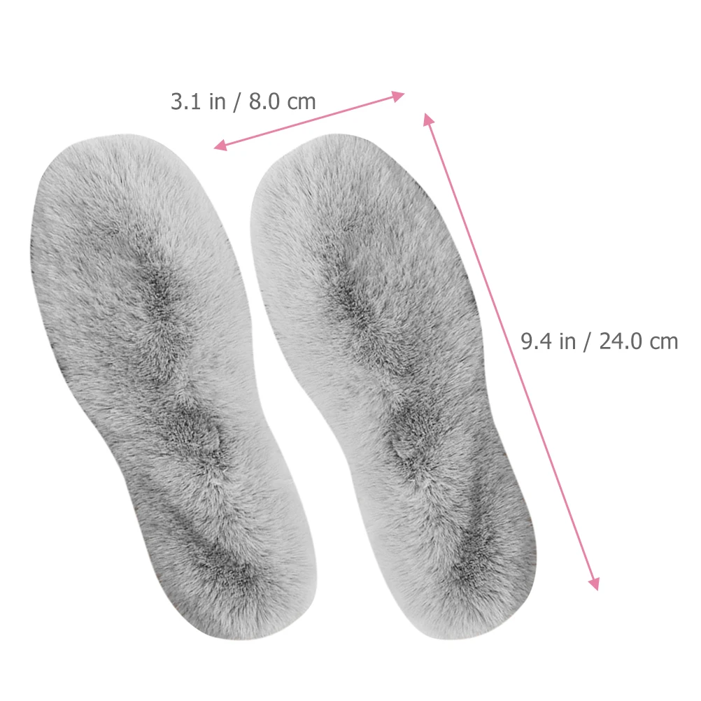 4 Uds plantillas cálidas suelas interiores de invierno para mujeres hombres adolescentes botas zapatos zapatillas Unisex suave térmico cuidado de los pies inserto