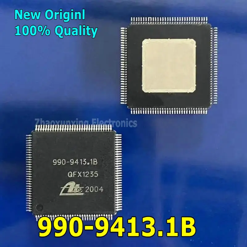1PCS   New  990-9413.1B  QFP-128    990-9413    QFP128  99094131B  Car ABS Pump Computer Board IC Chip Car Radio
