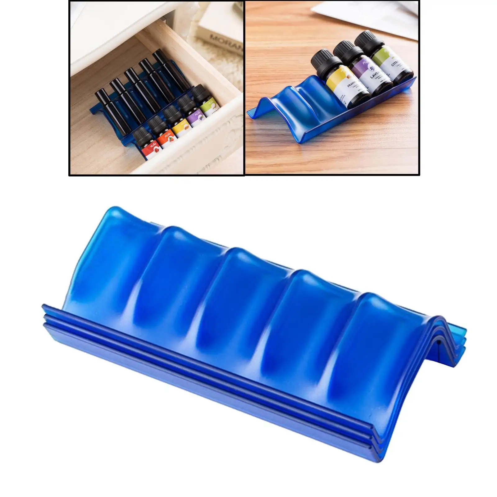 ที่เก็บน้ำมัน Essential ชั้นวางน้ำมัน Essential สำหรับ5