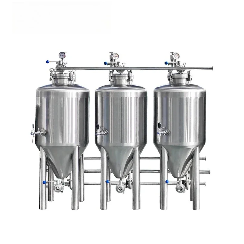 Set of conical fermentation tank stainless steel 50 liters 50l fermentation automatic