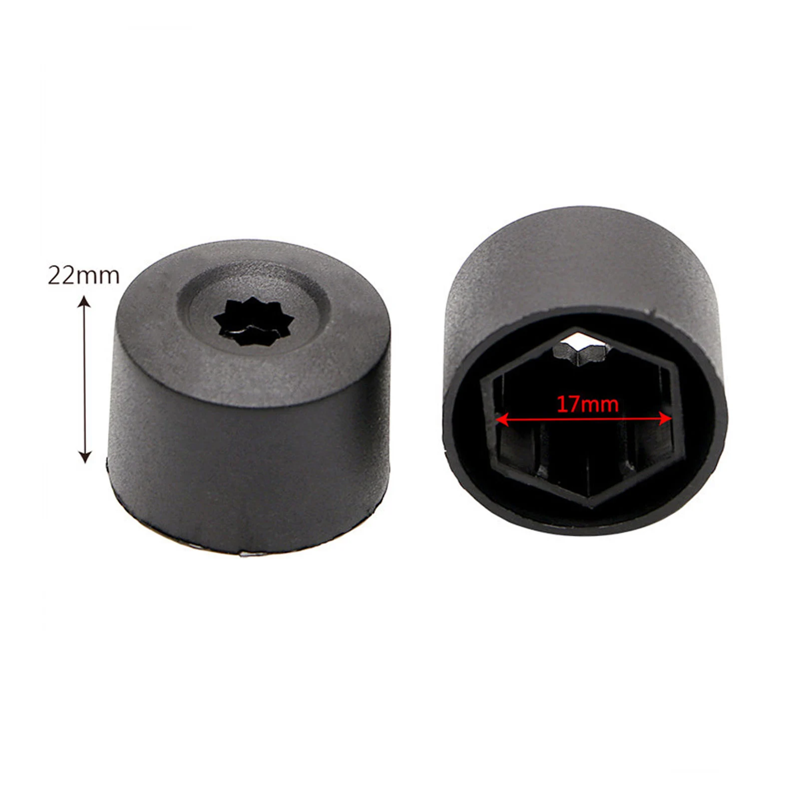 Wheel Hub Lug Nut Bolt Cap Cover With Removal Tool Fit VW Passat Magotan Tiguan Jetta Golf Tire Screw Protector view 5