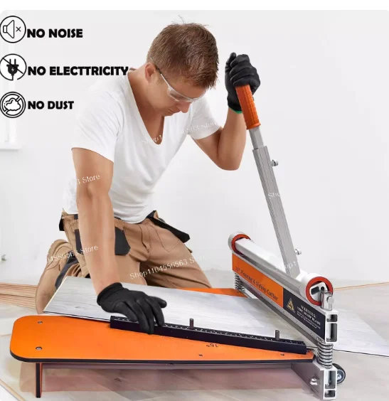 German-Engineered Flooring Cutting Tool - Professional Cutter for Vinyl, PVC & Laminate, Easy for Renovation Work
