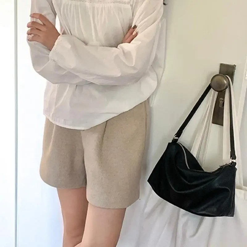 

X90D сумки на плечо для женщин, кошелек, простая сумка через плечо, модная кожаная сумка, элегантный кошелек, уличная сумка