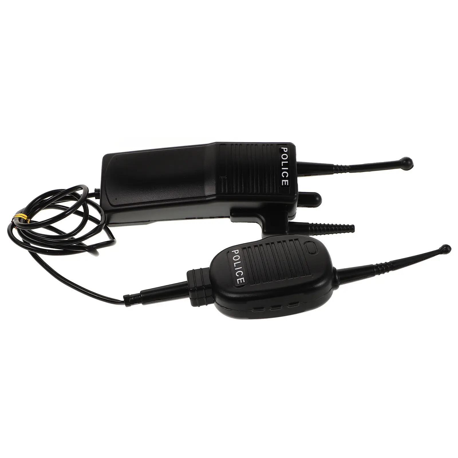 

Kids Police Talkie Prop Realistic Simulation Radio for Dress Up Role Play Costume Party Halloween Cosplay Police