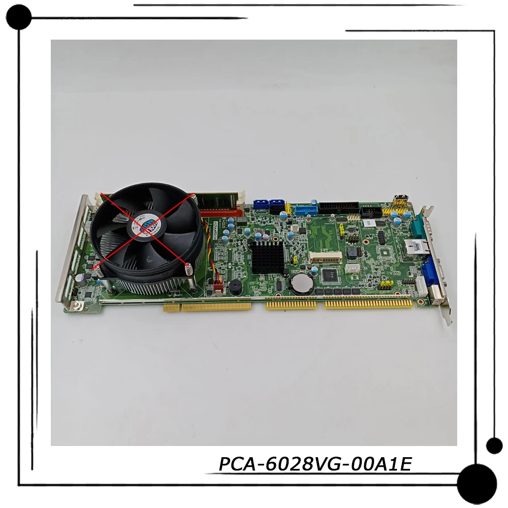 

PCA-6028 PCA-6028VG-00A1E Suitable For Advantech Industrial Control Motherboard LGA1150 H81 Single Network Card 100% Test