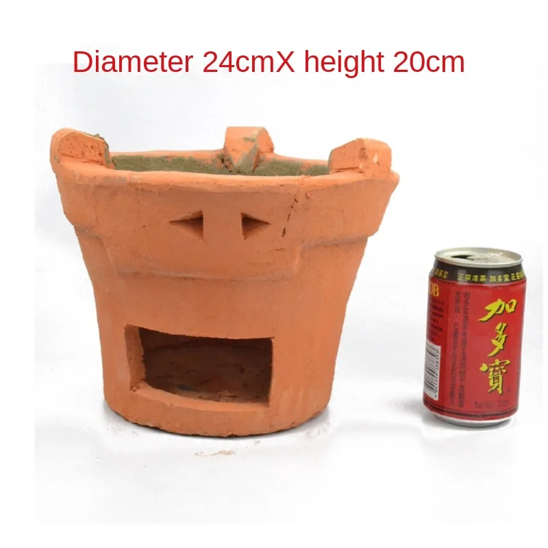 

Traditional Blast Furnace Red Mud Stove Olive Charcoal Stove High Temperature Resistance Charcoal Stove Water-Boiling Stove