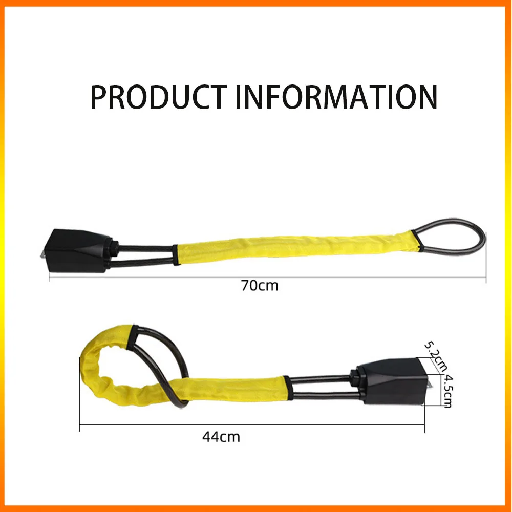 

Car Steering Wheel Lock, Anti-theft Lock, Safety Buckle Lock, Steel Wire Rope Steering Wheel Lock, Protecting The Car