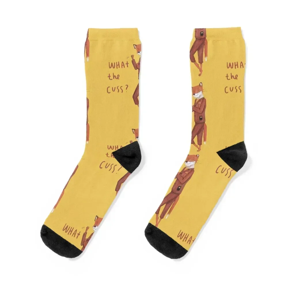 

Fantastic Mr Fox Socks heated retro essential Designer Man Socks Women's new in's ankle Run Socks Women's Men's