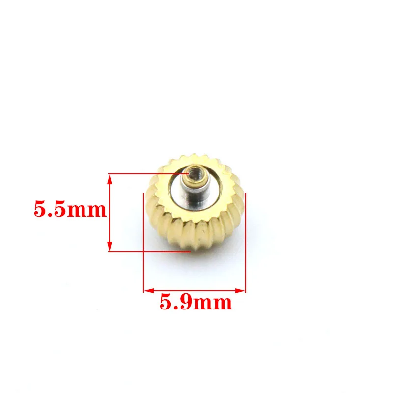 Watch Head Crown Diameter 5.9mm Tube 2.9mm Accessories For Montblanc Star