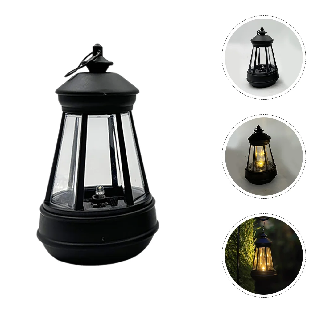 

Lantern Hanging Solar Lanterns Outdoor Landscape Lighting Small Lights Plastic Garden