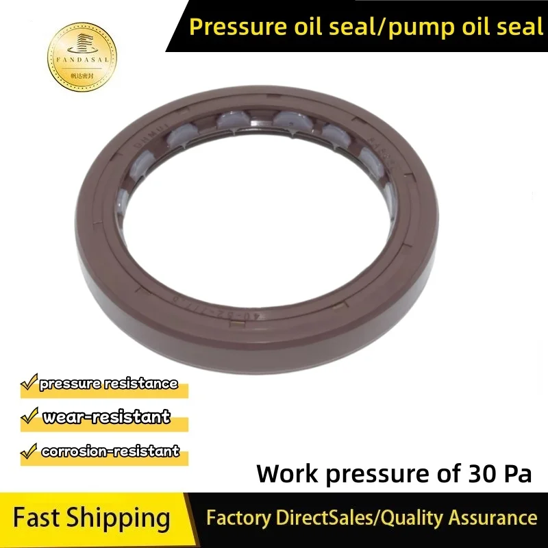 

FKM pressure resistant oil seal 40 * 52 * 7/7.5mm high-pressure oil seal construction machinery excavator parts ISO: 9001 2008