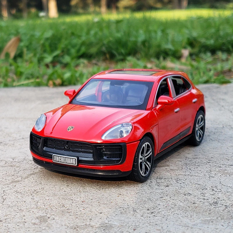 1:32 Porsche Macan Diecast Alloy Car Model Metal Toy Vehicles Children Boys Gift Collective Voiture Miniature Sound Light A872