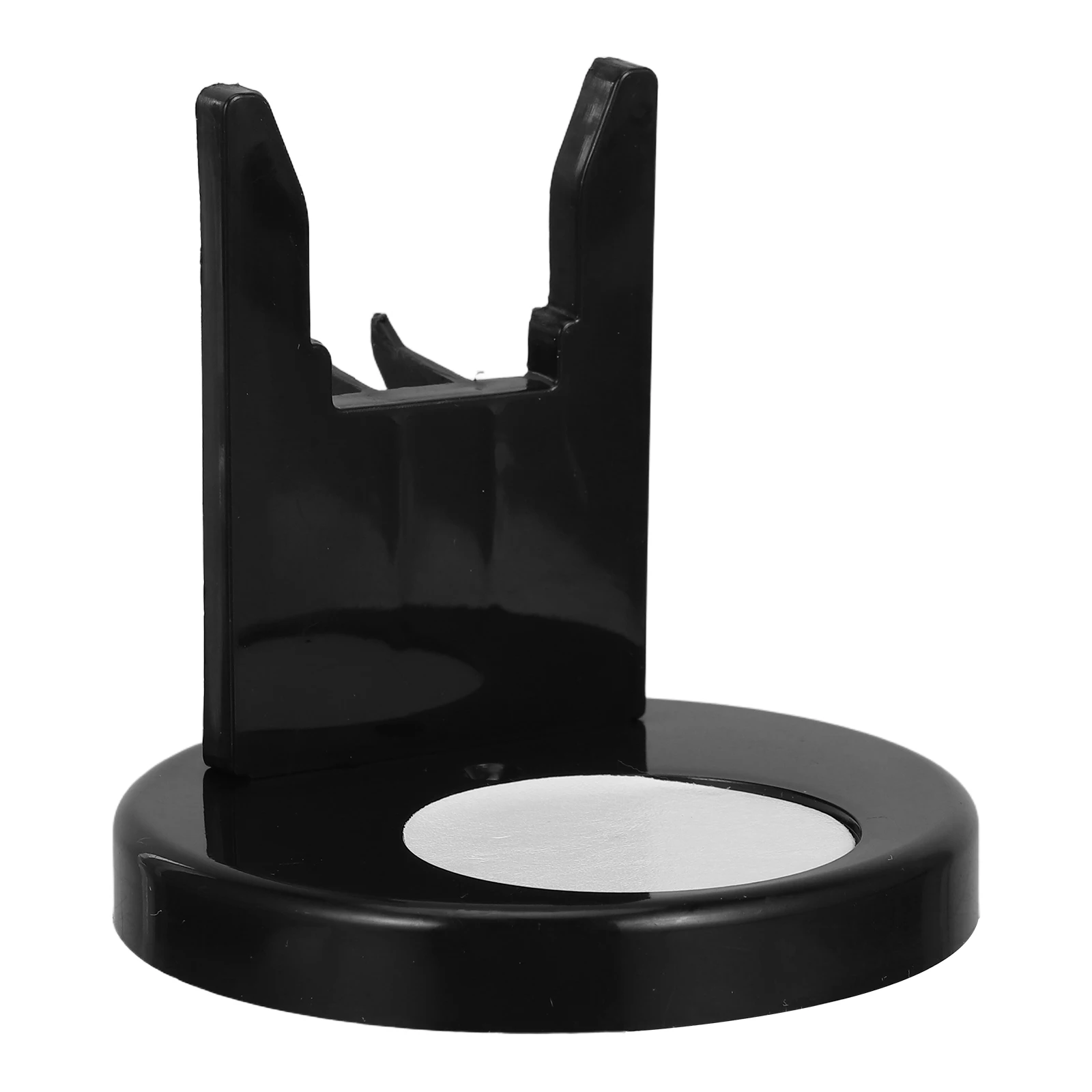 

2pcs Hot Glue Gun Bracket Stick Table Top Stand Storage Base Glue Pen Organizer Base Plastic Nonstick Antidrip Heatresistant