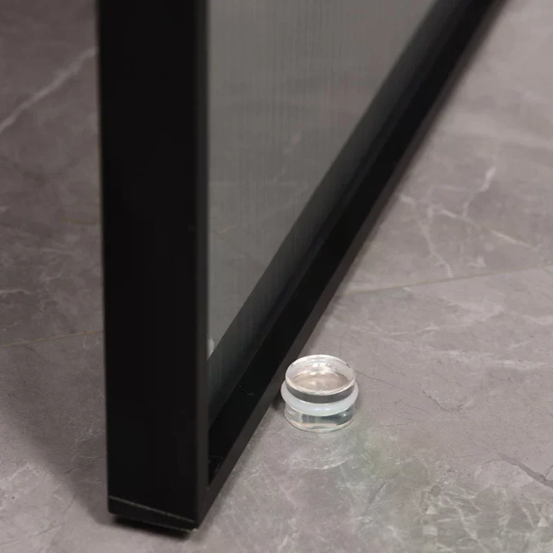 Acrylic Door Stopper Transparent Cylindrical Anti-Collision Buffer To Protect Walls And Furniture Self Adhesive Door Stopper