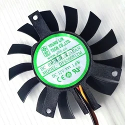 NEW Cooler Fan For DFS500912M 12V 1.6W 3-wire Graphics Card Cooling Fan 35x35x27mm 27x27x27mm