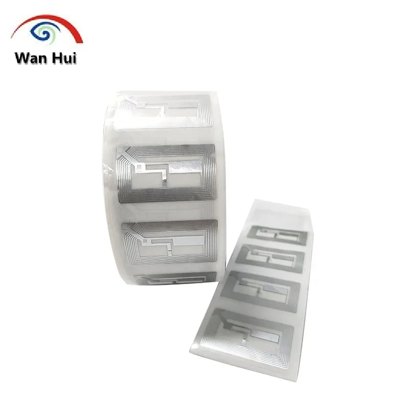 10Pcs IC Card S50 NFC Sticker 13.56MHz ISO14443A Universal Label RFID Tag RFID Lable Wet Inlay, UID Sector 0 Block 0 unchangable