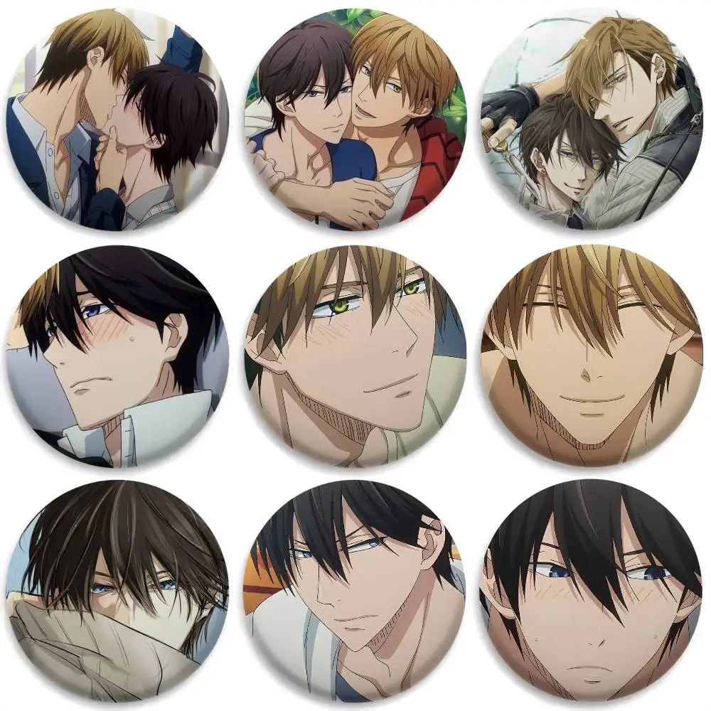 

D-Dakaretai Otoko 1-i Ni Badges Round Exquisite Badge Brooches Creative Pins For Clothes Hat Backpack Gift Accessories