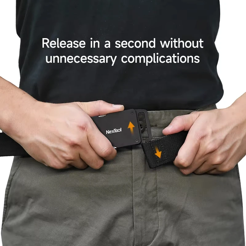 NexTool Upgraded P50 Multi-functional Belt Tool Men Waist Buckle Multitool Screwdrivers Scissors File SIM Card Pin Remover - view 3