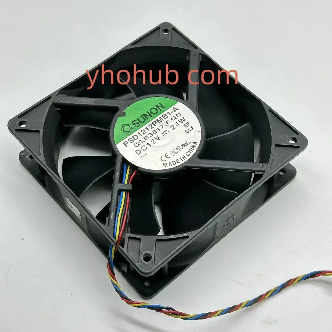 

SUNON PSD1212PMB1-A (2).B3817.F.GN DC 12V 24W 120X120X38mm Cooling Fan