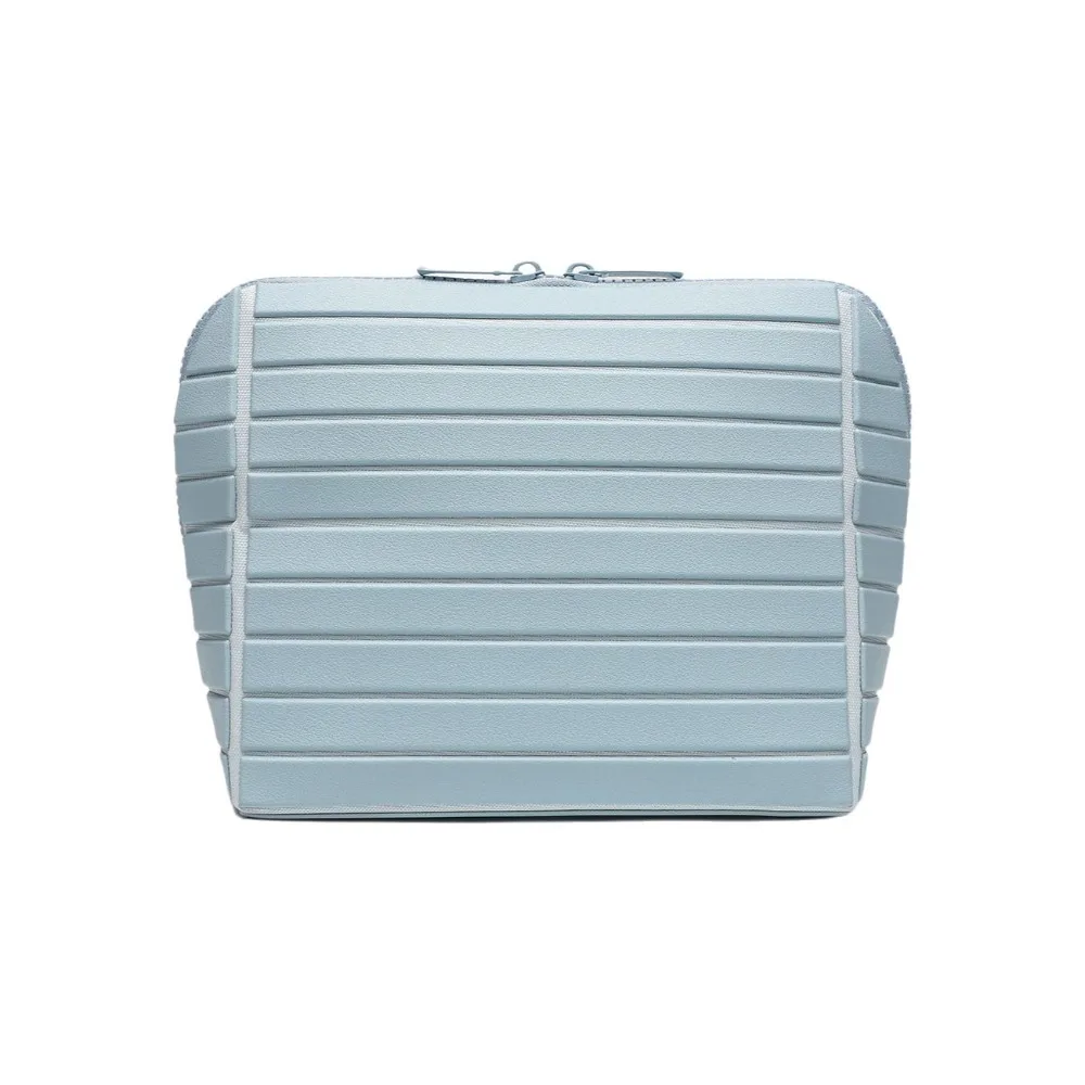 Large Capacity Travel Makeup Bag Adjustable Dividers Portable Toiletry Bag 27 Pockets Durable Cosmetic Bag for Women
