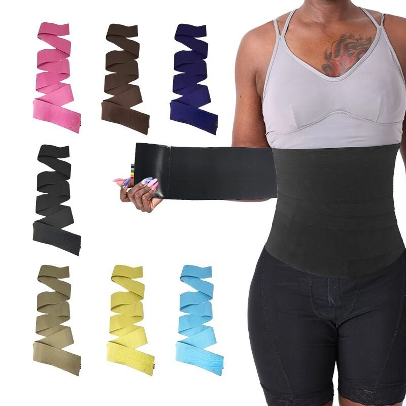 Adjustable Body Shaper Invisible Wrap Waist Trainer Slimming Wrap Flat Belly Body Shapewear Corset Tummy Slim Belt Waist Bandage