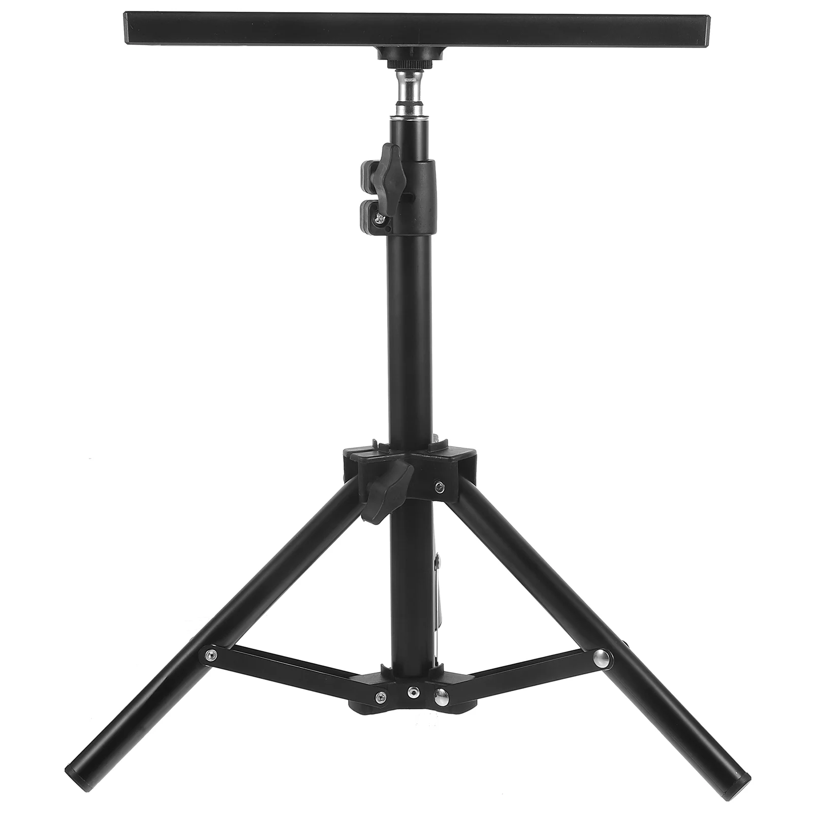 55cm Projector Stand Laptop Stand Projector Tripod Adjustable Tabletop Floor Projector Stand Camera Holder Stand Bracket 120cm