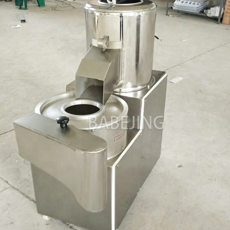 Electric Fully Automatic Potato Cutting Machine Peeling And Slicing Device for Kitchen And Restaurant Use