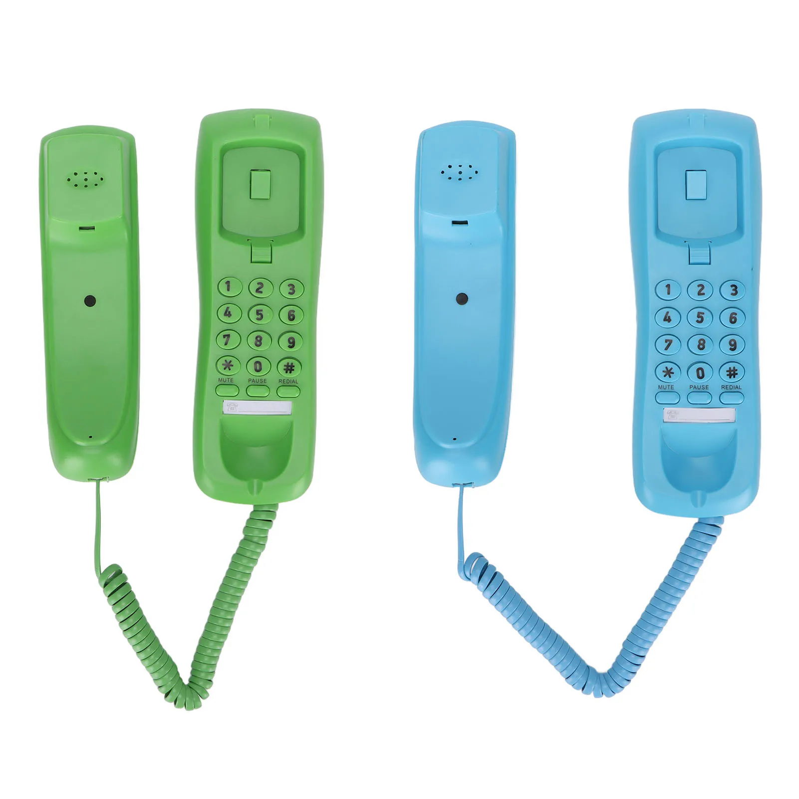 Phone KXT628 Hotel Telephone Wall Desktop Corded Phone with Mute Pause Redial Function for Office Home Hotel Corded Phone