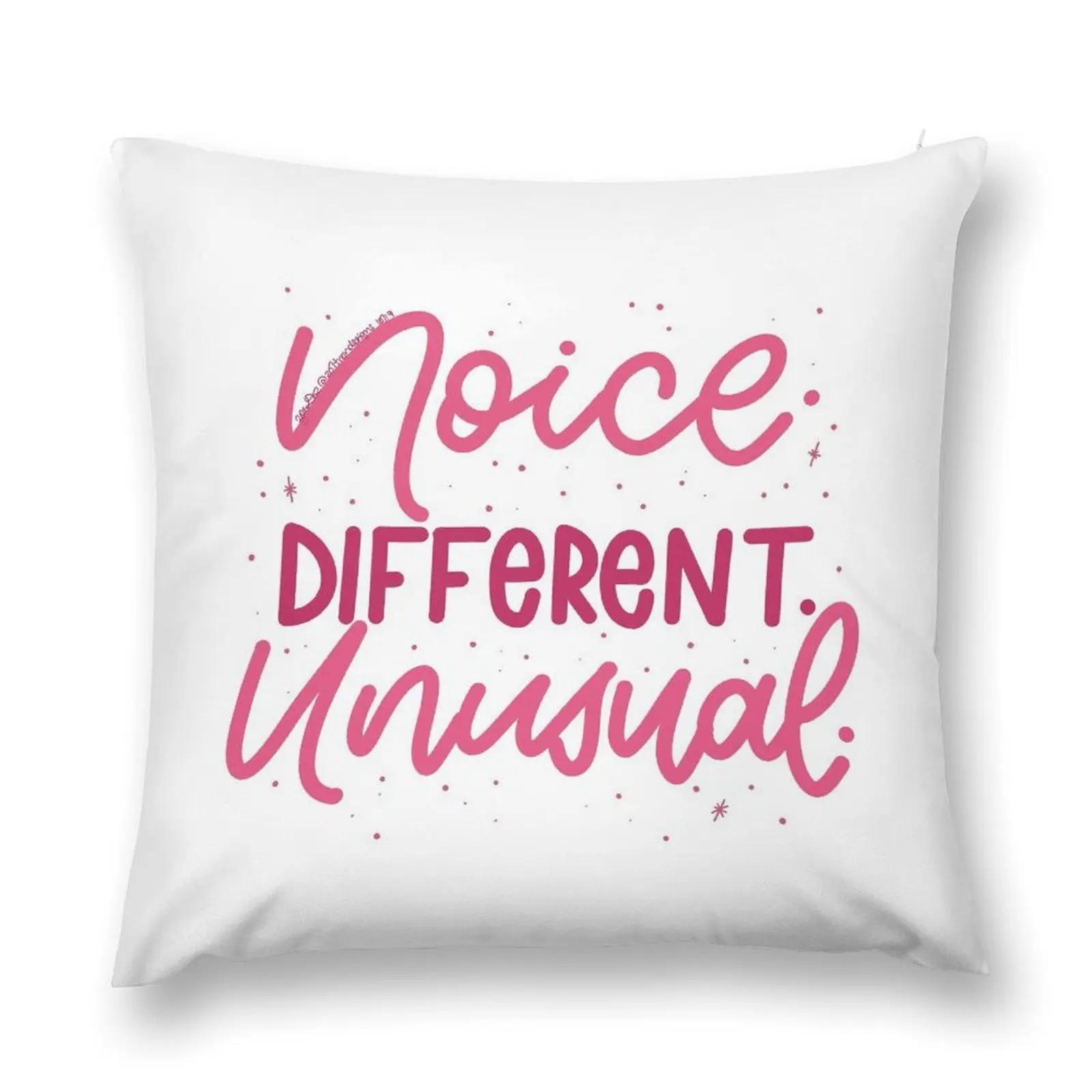 It’s Noice, It’s Different, It’s Unusual - Kath and Kim Throw Pillow Pillow Cover Pillow Case Christmas New year