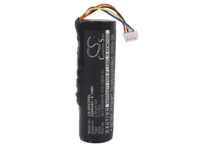 Batería de 3,7 V 2200mAh/2600mAh/3400mAh para Collar de seguimiento de perros Garmin DC50, Alpha 100, TT10, TT15, Collar de seguimiento T5, Alpha TT 15